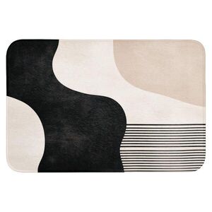 OnlyWow KOUPELNOVÁ PŘEDLOŽKA Abstraktní - Japonské - Béžové - Moderní 90x60 cm obraz