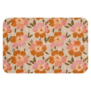 OnlyWow WC PŘEDLOŽKA Květiny - Motiv - Retro 60x40 cm obraz