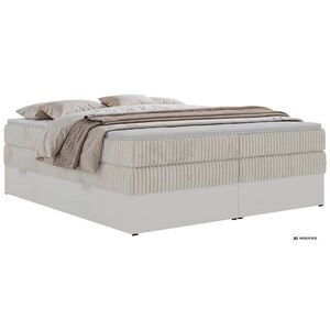 MKS POSTEL BOXSPRING TRAVIT ZERO KING 140/200 - Béžová Manšestr - Topper T25 - H4 obraz