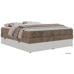 MKS POSTEL BOXSPRING TRAVIT ZERO KING 140/200 - Hnědá Manšestr - Topper T25 - H4 obraz