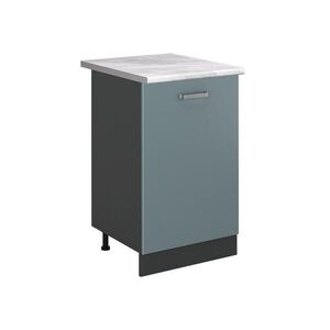 Vicco SPODNÍ SKŘÍŇKA KUCHYŇSKÉ LINKY R-Line, Modrošedá/Antracit, 50 cm pracovná doska Mramor obraz
