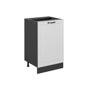 Vicco SPODNÍ SKŘÍŇKA KUCHYŇSKÉ LINKY R-Line, Bílý venkovský dům/Antracit, 50 cm bez pracovní desky obraz