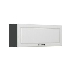 Vicco VĚŠÁK NA STĚNU R-Line, Bílý venkovský dům/Antracit, 100 cm Plochý obraz