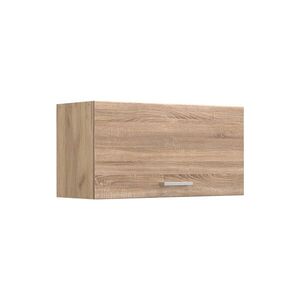 Vicco VĚŠÁK NA STĚNU R-Line, Sonoma/Zlatý mocný dub, 80 cm Plochý obraz