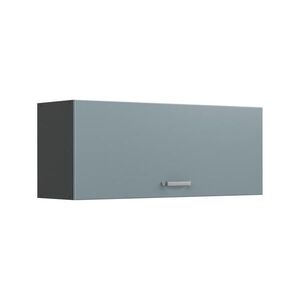 Vicco VĚŠÁK NA STĚNU R-Line, Modrošedá/Antracit, 100 cm Plochý obraz