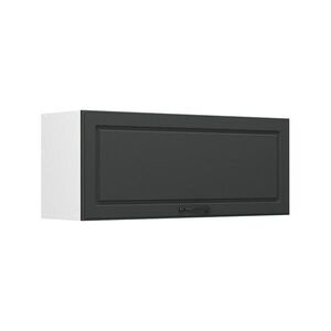 Vicco VĚŠÁK NA STĚNU R-Line, Antracitový venkovský dům/Bílá, 100 cm Plochý obraz