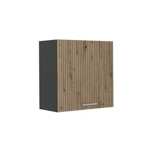 Vicco VĚŠÁK NA STĚNU R-Line, Řemeslný dub/Antracit, 60 cm s 1 dvířky obraz
