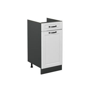 Vicco SPODNÍ SKŘÍŇKA KUCHYŇSKÉ LINKY R-Line, Bílý venkovský dům/Antracit, 40 cm bez pracovní desky obraz