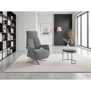 Sit & More RELAXAČNÍ KŘESLO, textil, šedá obraz
