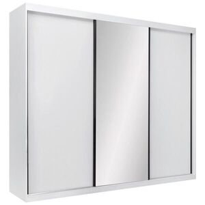 P & B ŠATNÍ SKŘÍŇ S POSUVNÝMI DVEŘM, bílá, 250/215/59, 5 cm obraz