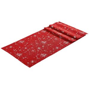 X-Mas BĚHOUN NA STŮL, 40/150 cm, červená obraz