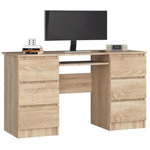RAUMHIRSCH FURNITURE PSACÍ STŮL Dub Sonoma 77/135/50 obraz