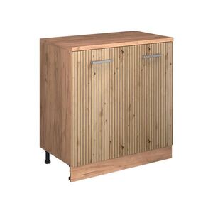 Vicco ROZŠIŘUJÍCÍ SKŘÍŇKA Rion, Řemeslný dub/Zlatý mocný dub, 80 x 46 cm bez šikminy se 2 dveřmi obraz