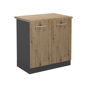 Vicco SKŘÍŇKA POD DŘEZ R-Line Řemeslný dub 80 cm , PD Dub obraz