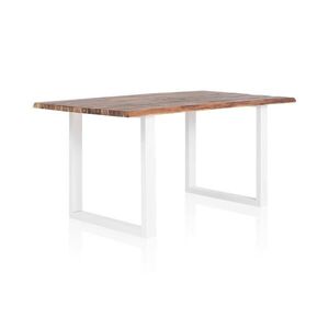 MID.YOU JÍDELNÍ STŮL, přírodní barvy, bílá, 140/80/75 cm obraz