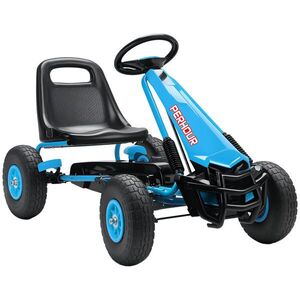 AIYAPLAY GOKART, šlapací autíčko s ruční brzdou, nastavitelným sedadlem, jízdou vpřed a vzad obraz