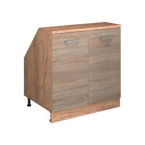Vicco R-LINE Sonoma 80 cm se 2 dveřmi, korpus skříně hloubka 60 cm obraz