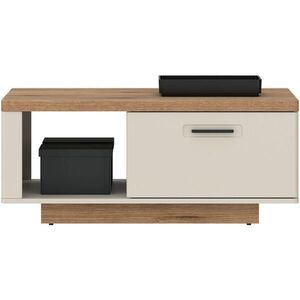 Hom`in KONFERENČNÍ STOLEK, barvy dubu, kašmírová, kompozitní dřevo, 100/43/62 cm obraz