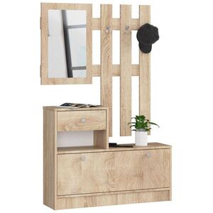 RAUMHIRSCH FURNITURE SKŘÍŇ NA BOTY dub Sonoma 170/90/25 obraz