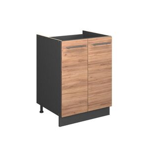 Vicco SKŘÍŇKA POD DŘEZ Fame-Line, Zlatý mocný dub/Antracit, 60 cm obraz