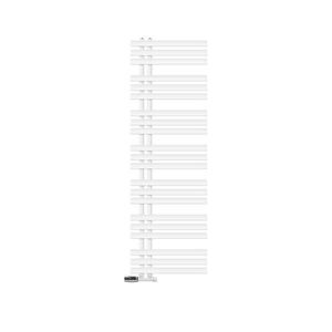 LuxeBath KOUPELNOVÝ radiátor Iron EM 500 × 1600 mm, bílý, s rohovým ventilem obraz