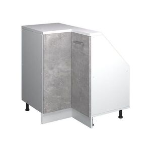 Vicco ROHOVÁ KUCHYŇSKÁ SKŘÍŇKA POD ŠIKMOU STŘECHU R-Line Beton 75.6 cm s 1 dveřmi obraz
