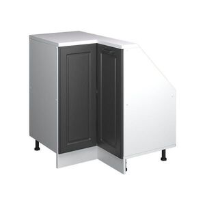 Vicco ROHOVÁ KUCHYŇSKÁ SKŘÍŇKA POD ŠIKMOU STŘECHU R-Line Antracitový venkovský dům 75.6 cm s 1 dveřmi obraz