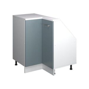 Vicco ROHOVÁ KUCHYŇSKÁ SKŘÍŇKA POD ŠIKMOU STŘECHU R-Line Modrošedá 75.6 cm s 1 dveřmi obraz