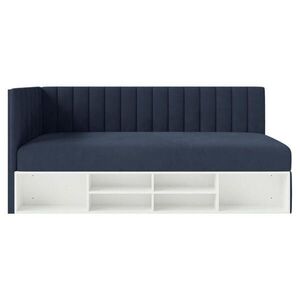 Selsey POSTEL PRO MLÁDEŽ Ventrio tmavě modrá sametový potah Easy-Clean 90x200 cm obraz