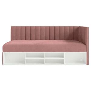Selsey POSTEL PRO MLÁDEŽ Ventrio růžová sametový potah Easy-Clean 90x200 cm obraz