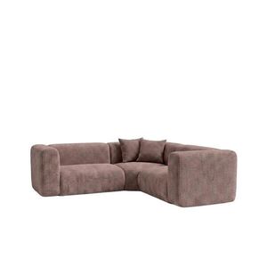 Kaiser Möbel ROHOVÁ SEDAČKA modulární, Corner mini, žinylková látka Cremona, Taupe, GRETA obraz