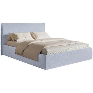 Selsey ČALOUNĚNÁ POSTEL Softie Slim světle modrá ženylka 180x200 obraz