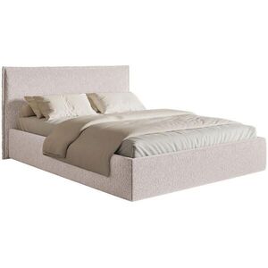 Selsey ČALOUNĚNÁ POSTEL Softie Slim béžová ženylka 160x200 obraz