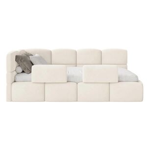 Selsey DĚTSKÁ POSTEL Cloudy krémová 120 cm, velur obraz