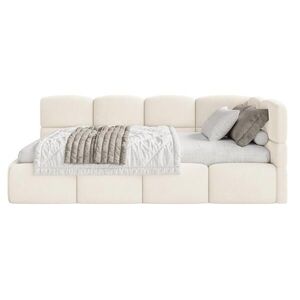Selsey POSTEL PRO MLÁDEŽ Cloudy krémová 120 cm, velur Easy-Clean obraz
