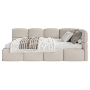Selsey POSTEL PRO MLÁDEŽ Cloudy světle béžová 120 cm, velur Easy-Clean obraz