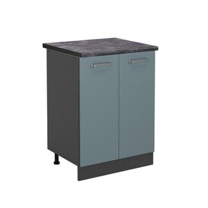 Vicco SPODNÍ SKŘÍŇKA KUCHYŇSKÉ LINKY R-Line Modrošedá 60 cm , PD Antracit obraz
