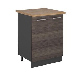 Vicco SPODNÍ SKŘÍŇKA KUCHYŇSKÉ LINKY R-Line Ušlechtilá šedá 60 cm , PD Dub obraz
