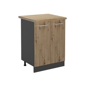 Vicco SPODNÍ SKŘÍŇKA KUCHYŇSKÉ LINKY R-Line Řemeslný dub 60 cm , PD Dub obraz