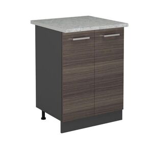 Vicco SPODNÍ SKŘÍŇKA KUCHYŇSKÉ LINKY R-Line Ušlechtilá šedá 60 cm PD Mramor obraz