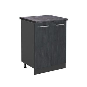 Vicco SPODNÍ SKŘÍŇKA KUCHYŇSKÉ LINKY R-Line Černý beton 60 cm PD Antracit obraz