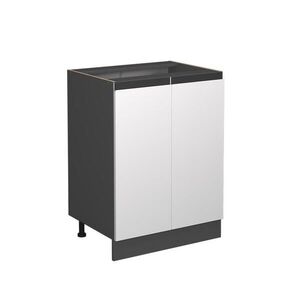 Vicco SPODNÍ SKŘÍŇKA KUCHYŇSKÉ LINKY R-Line Bílá 60 cm Tvar J, bez pracovní desky obraz