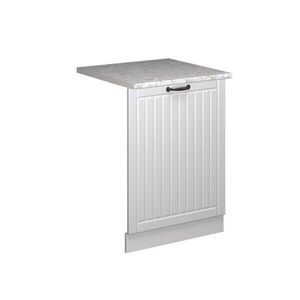 Vicco ČELNÍ PANEL MYČKY Fame-Line Bílý venkovský dům 60 cm s pracovní deskou obraz
