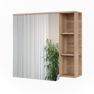 Vicco ZRCADLOVÁ SKŘÍŇKA Karen Sonoma/bílá 80 x 75 cm obraz