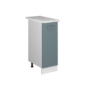 Vicco LÉKÁRNIČKOVÁ SKŘÍŇKA R-Line Modrošedá 30 cm s pracovní deskou obraz