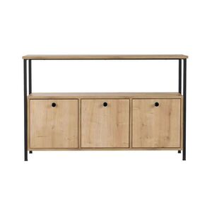 Calicosy SIENNA 3dveřová příborník s 1 horní policí, šířka 120 cm obraz