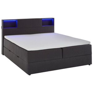 Xora POSTEL BOXSPRING, 180/200 cm, antracitová obraz