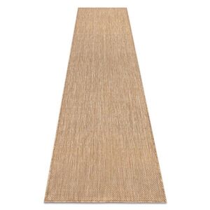 rugsX KOBEREC, běhoun SISAL SION A5165A Melanž ploché tkaní přírodní 80/300 cm obraz