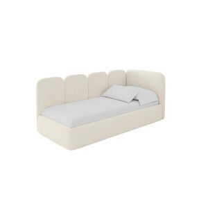 ALTDECOR JEDNOLŮŽKOVÁ POSTEL pro mládež s úložným prostorem, vlevo - VELY 80x200 béžová obraz