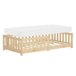 ML-DESIGN DĚTSKÁ postýlka 80x160 cm přírodní s matrací obraz